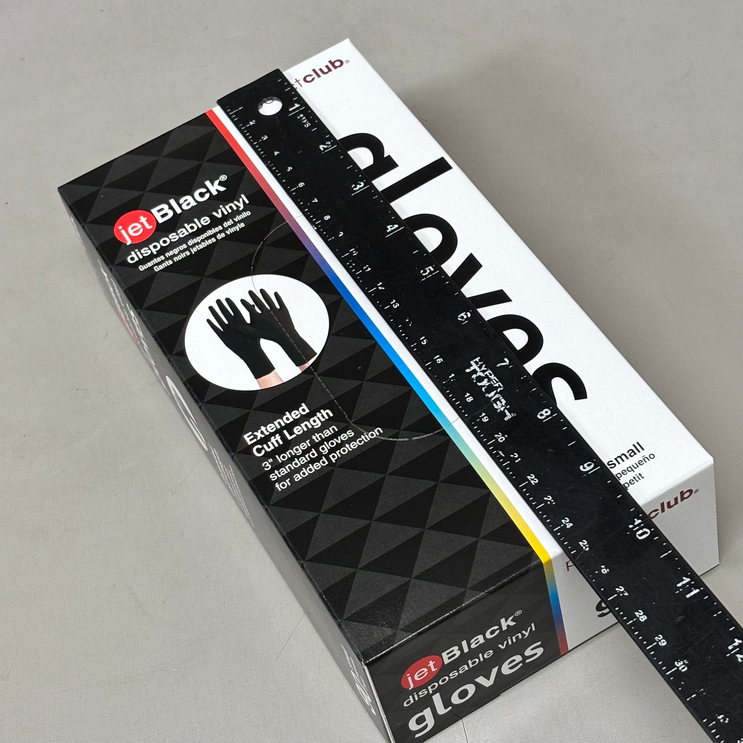 PRODUCT CLUB (2 PACK, 90 GLOVES EACH) Disposable Vinyl Gloves Long Cuff Sz S