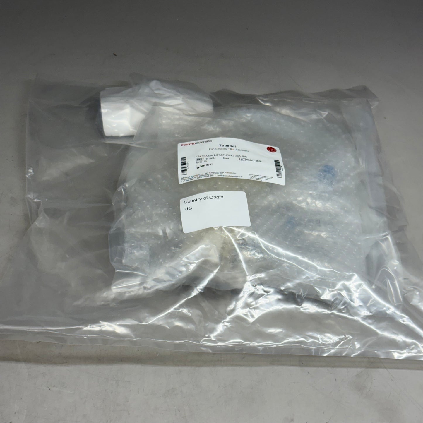THERMO SCIENTIFICQ Iron Solution Filter Assembly Transparent B115135-I