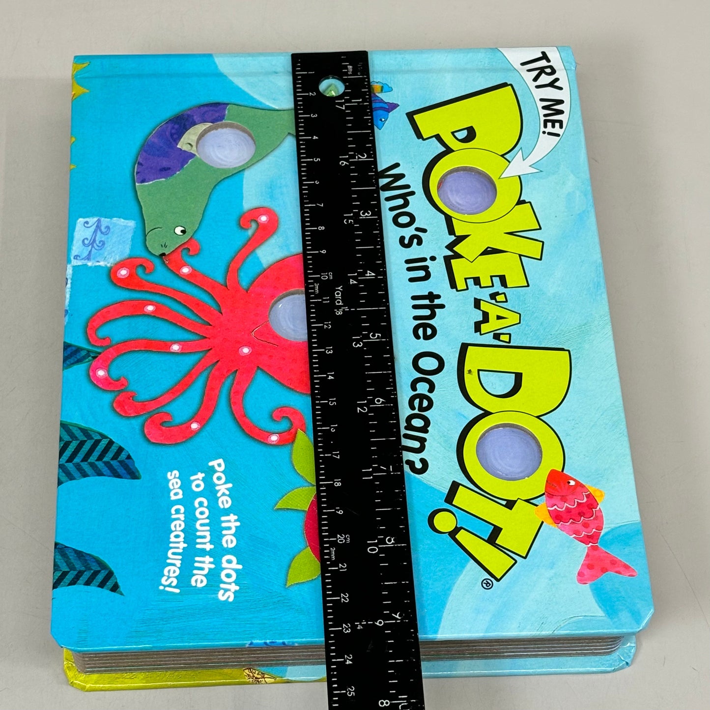 ZA@ MELISSA & DOUG Who's in the Ocean Book Click & Pop Counting Book Hardback 31342 A