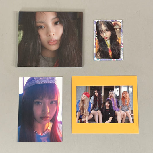 NEW JEANS Supernatural 1st JP Single Album includes 7 Accessories Hyein Ver Grey