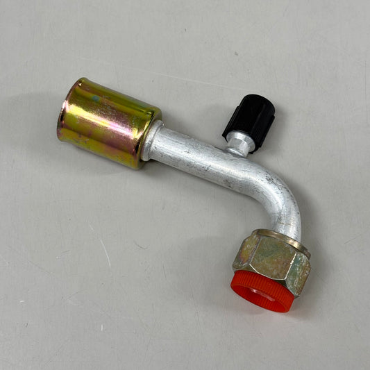 GLOBAL AIR (10 PACK!) Air Conditioning Wisepick Straight 4 1/2" x 1" Silver FT-1138