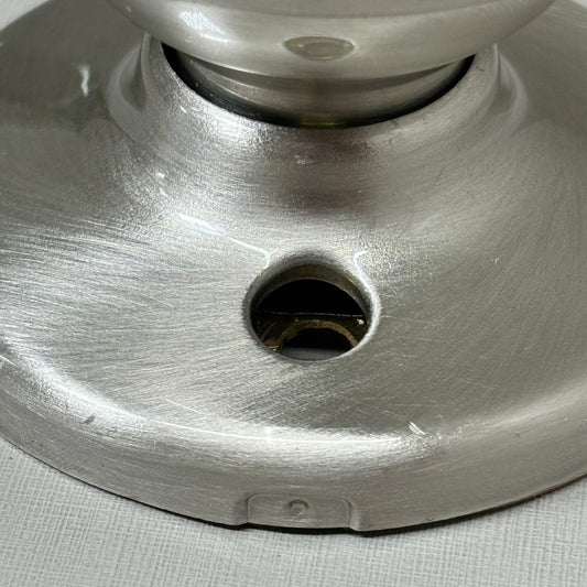 KWIKSET Polo Dummy Door Knob Single Sided Handle Satin Nickel 488P-15