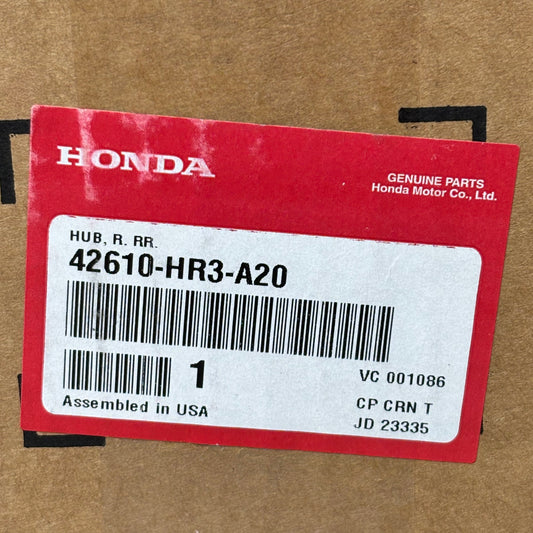 HONDA Hub Rear Right FOURTRAX FOREMAN 4X4 RANCHER OEM 42610-HR3-A20
