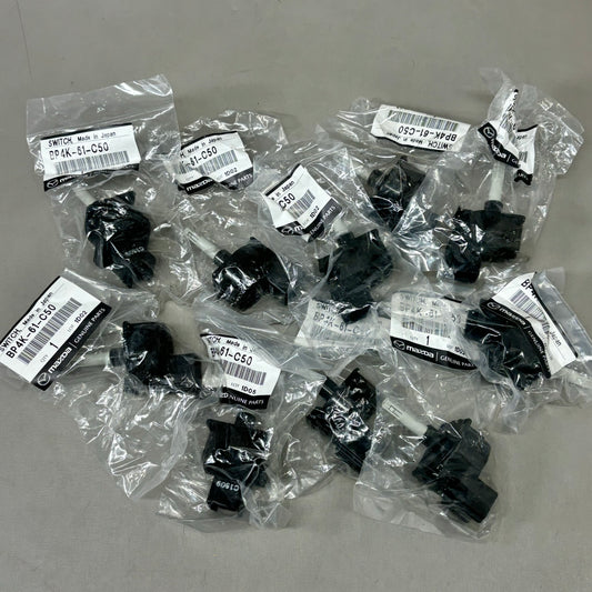 ZA@ MAZDA (10 PACK!) OEM Genuine Parts Switch 3 1/2" x 2" Black BP4K-61-C50