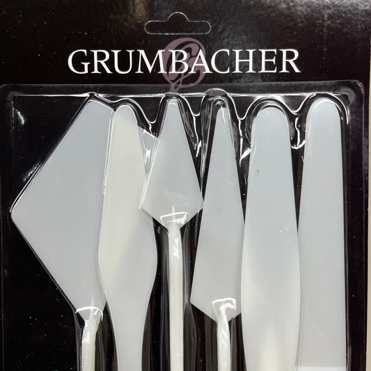 GRUMBACHER Painting Palette Knifes ABS plastic PKS6 (New)