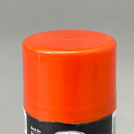 RUSTOLEUM (3 PACK) Lacquer Spray Paint One Coat Flaming Orange 3oz TES1840M