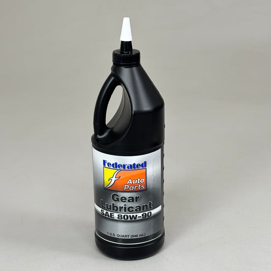 FEDERATED (6 PACK, 1 QUART EACH) Heavy Duty SAE 80W-90 Gear Oil 527-6080