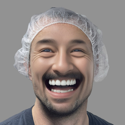 CLEANPRO (1,000 PACK) Polypropylene Bouffant 24" 40001W-24-1000 BB 03/26