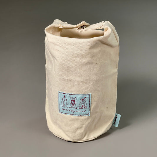 ZA@ DAVINES Canvas Space Pochette / Toiletry Bag (6 PACK) A4535 (New) B