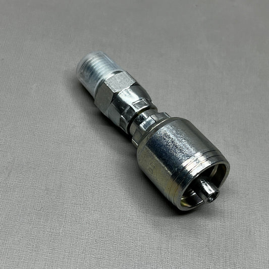 FLEXTRAL Hydraulic Coupling Adapter R1/4" Steel Straight Female Swivel E-04 LKDD (New)