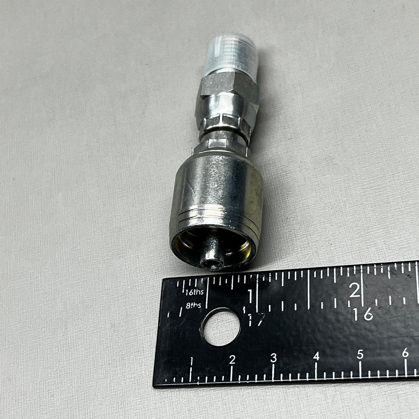 FLEXTRAL Hydraulic Coupling Adapter R1/4" Steel Straight Female Swivel E-04 LKDD (New)