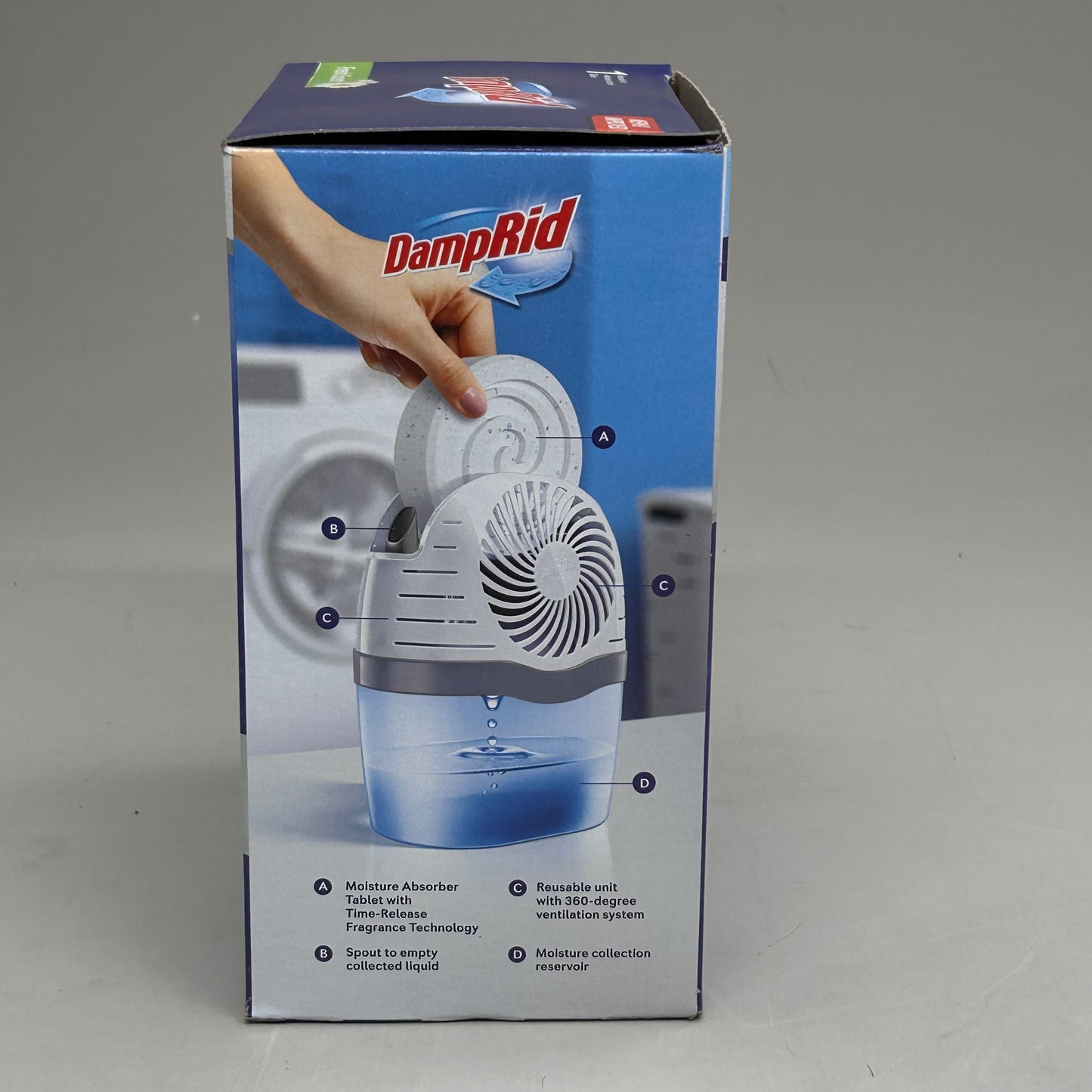 DAMPRID Reusable Moisture Absorber New and Improved 15.87oz (New) FG96FSSB