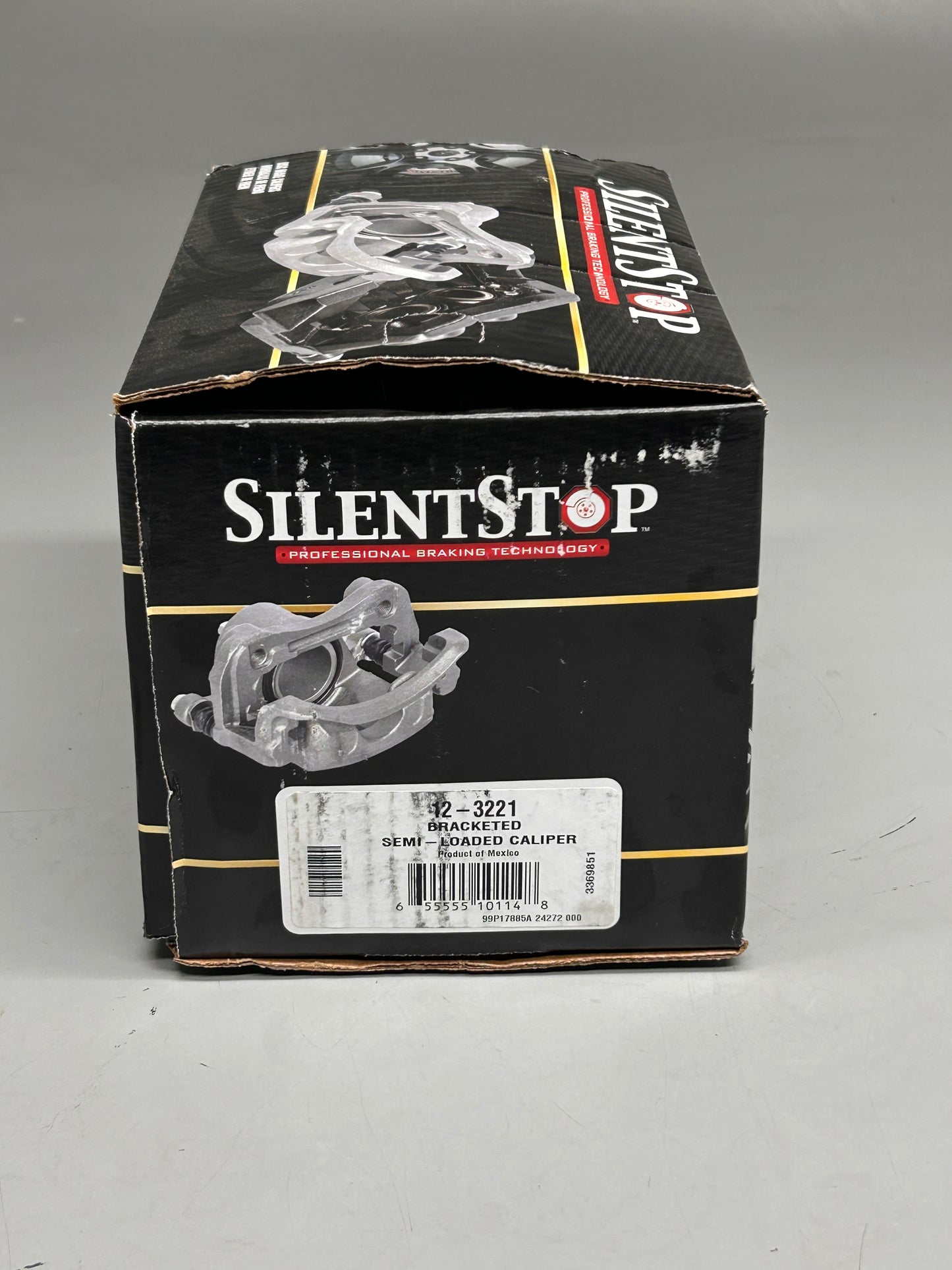 SILENT STOP Semi Loaded Caliper Disc Brake For Ford Excursion, F-250, F-350 12-3221