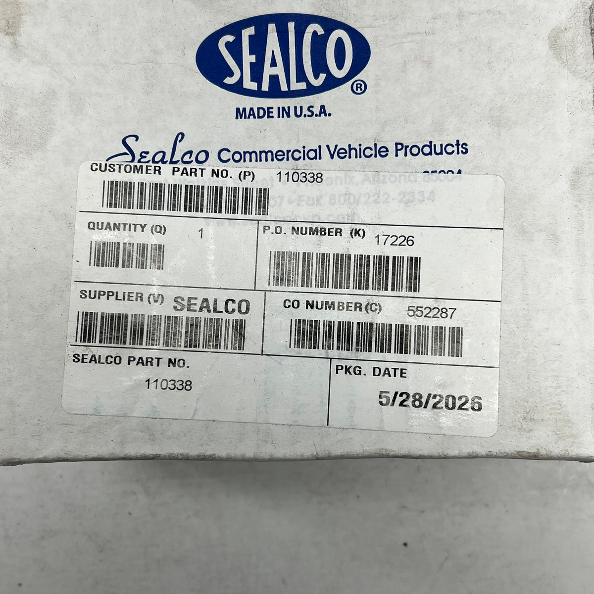 SEALCO Emergency Relay Valve Non Charging Style 4 Port 4.5 psi Silver 110338