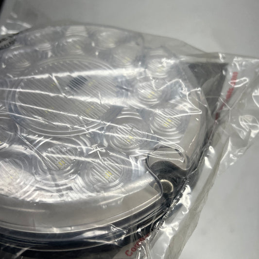 PETERSON Led Back-up Or Dome Light Hard-wire 7" Round Great White PET-717C