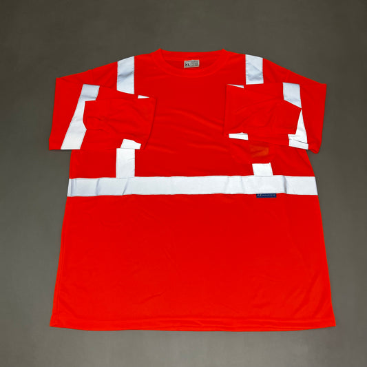 LX REFLECTIVE Pack of 3! Orange Reflective Shirts Unisex Sz-XL Orange (New)