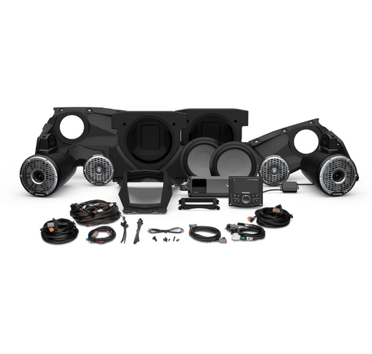 ROCKFORD FOSGATE Stage 6 Audio Kit for Select 17+ Can-Am Maverick X3 X317-STG6