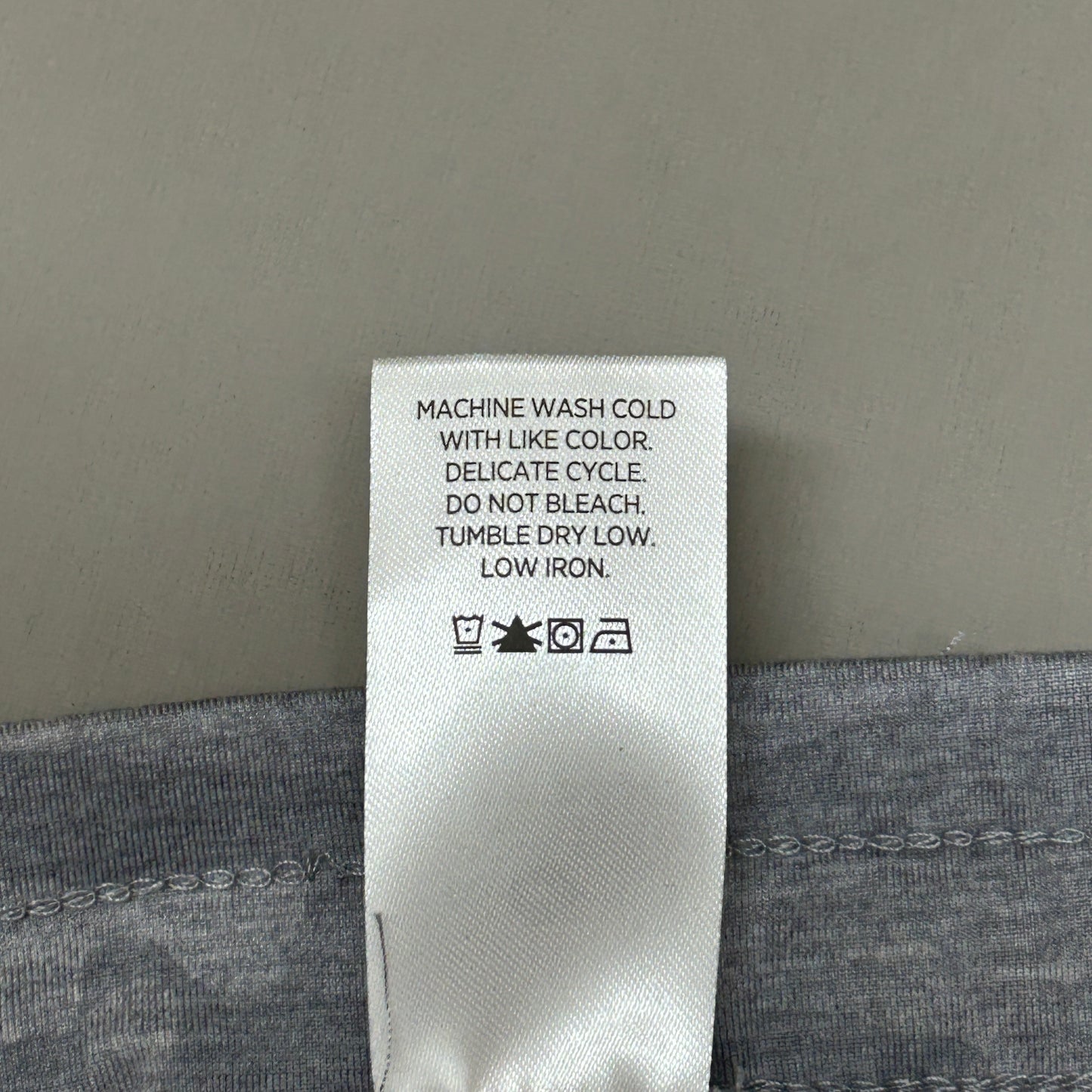 MEMBERS MARK Favorite Straight Leg Soft Pant Light Grey Camo Size Small (New)