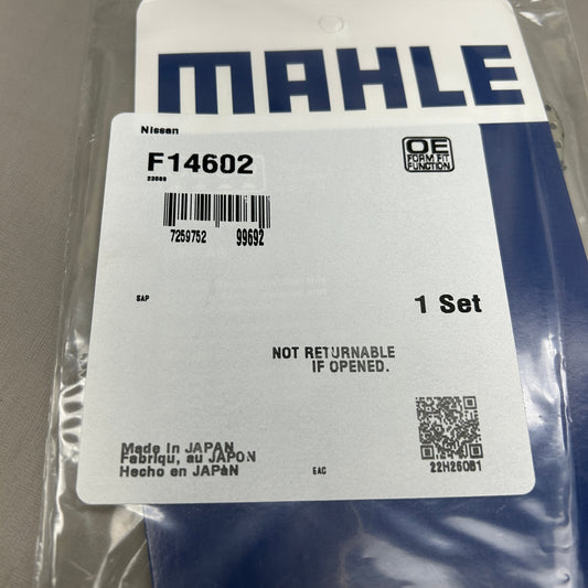 MAHLE Exhaust Pipe Flange Gasket for Nissan F14602 (New)