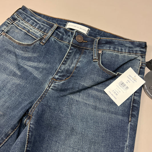 ARTICLES OF SOCIETY Aiea Denim Jeans Women's Sz 25 Blue 5352PLV-701 (New)