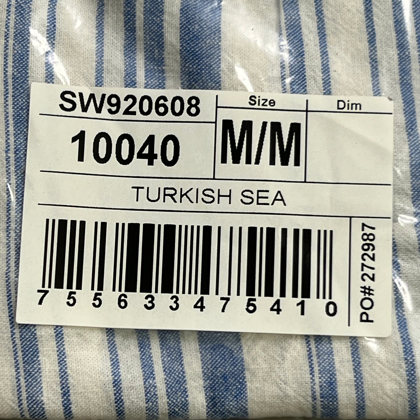 TOMMY BAHAMA Women's Shell Yea Stripe Midi Skirt Turkish Sea Size M (New)