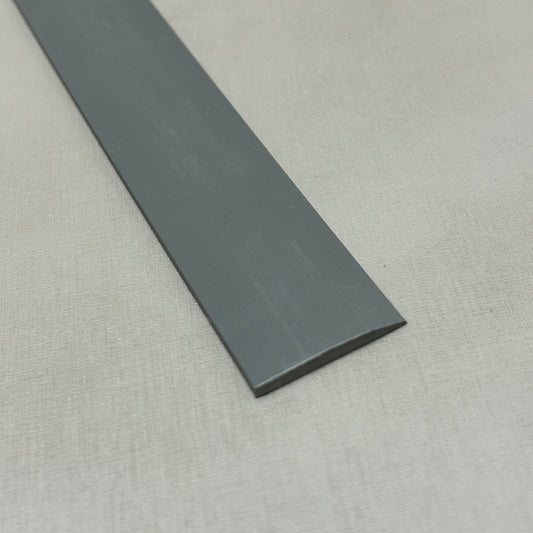 MANNINGTON COMM Burkebase Type TP Rubber Edge 78 Pack 1/8"X1"X36" Charcoal 633-217 (New)