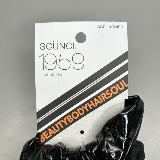 SCUNCI 3-PACK! Scrunchies 1959 Beauty Body Hair Soul 4-Pieces (New)