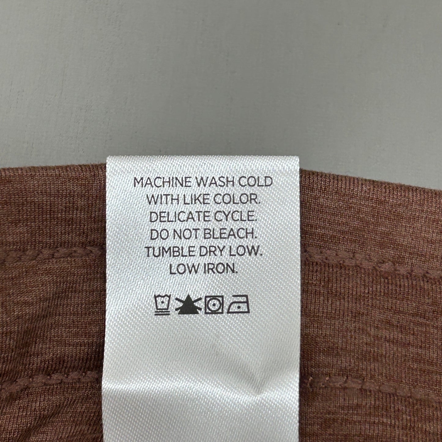 MEMBERS MARK Favorite Straight Leg Soft Pant Brown Size Small (New)