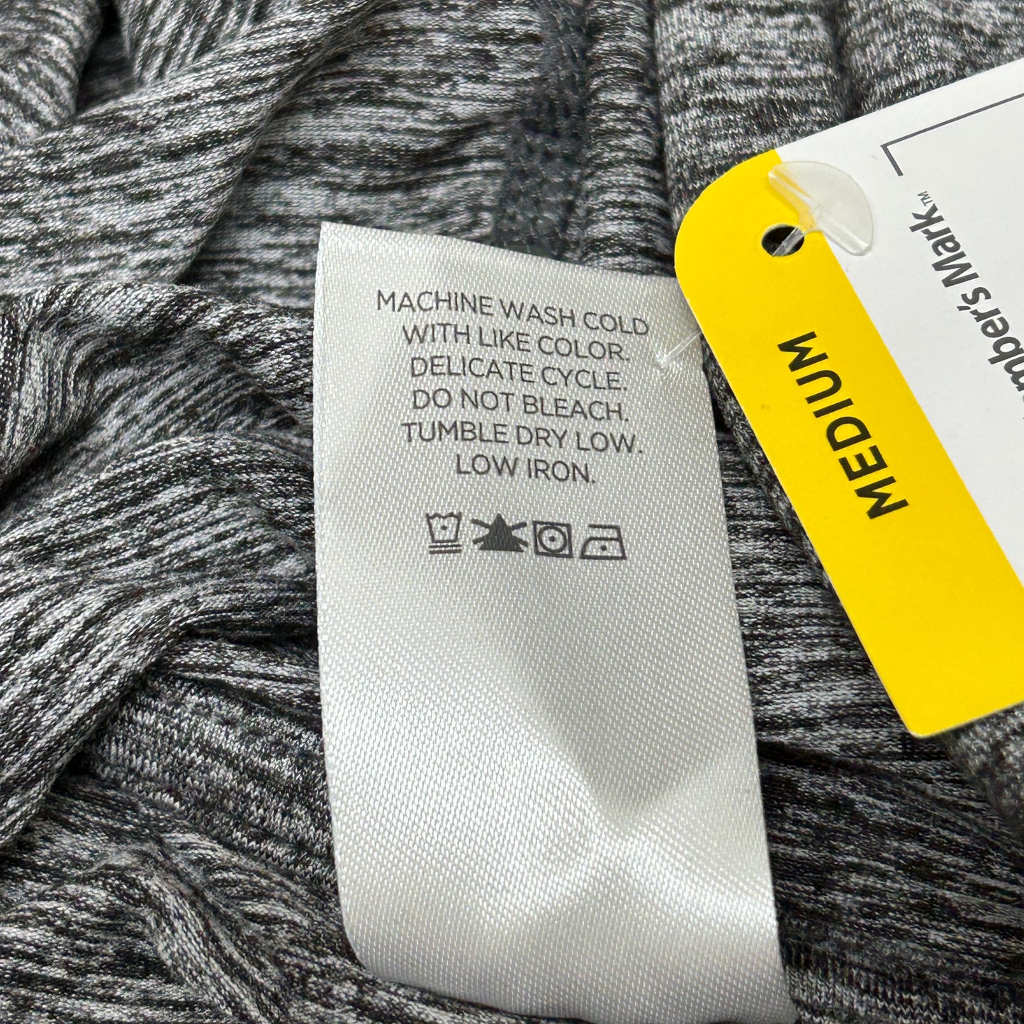 MEMBERS MARK Favorite Soft Pullover Heather Grey Size Medium (New)