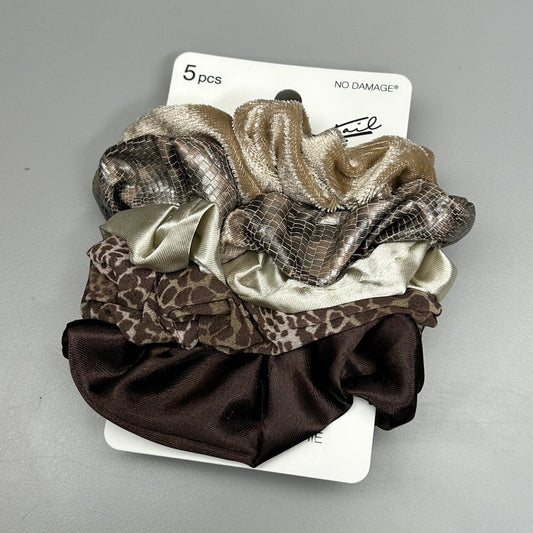 SCUNCI 3-PACK! The Original Scrunchie Neutral 5-Pieces (New)