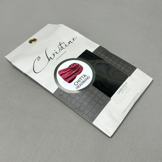 CHRISTINE HEADWEAR Chitta Headband Black 1006-0211 (New)