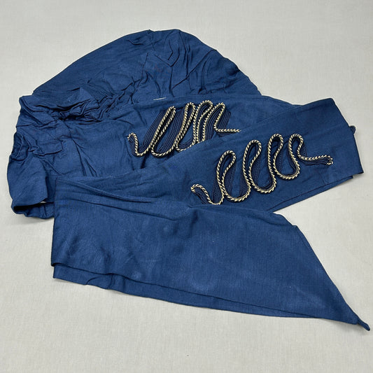 CHRISTINE HEADWEAR Mudita Long Scarf Dark Blue 1142-0382 (New)