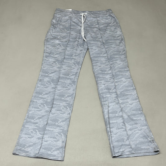 MEMBERS MARK Favorite Straight Leg Soft Pant Light Grey Camo Size Small (New)