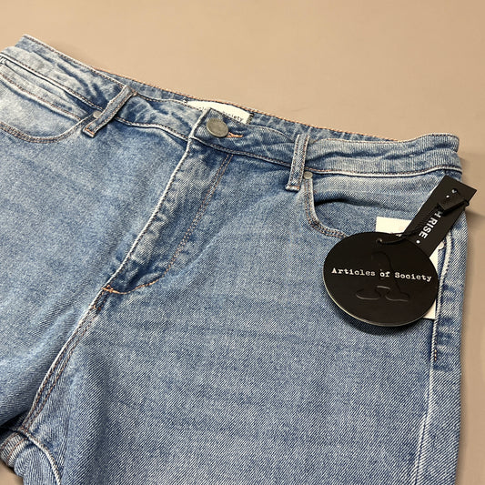 ARTICLES OF SOCIETY Orchidland Ripped Denim Jeans Women's Sz 29 Blue 4009TQ3-717 (New)