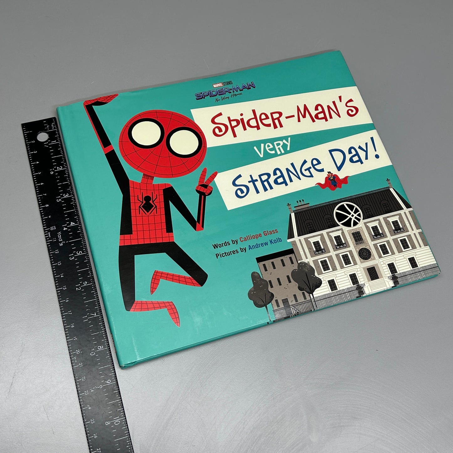 MARVEL Spiderman No Way Home Spiderman's Very Strange Day Hardback Book (New)