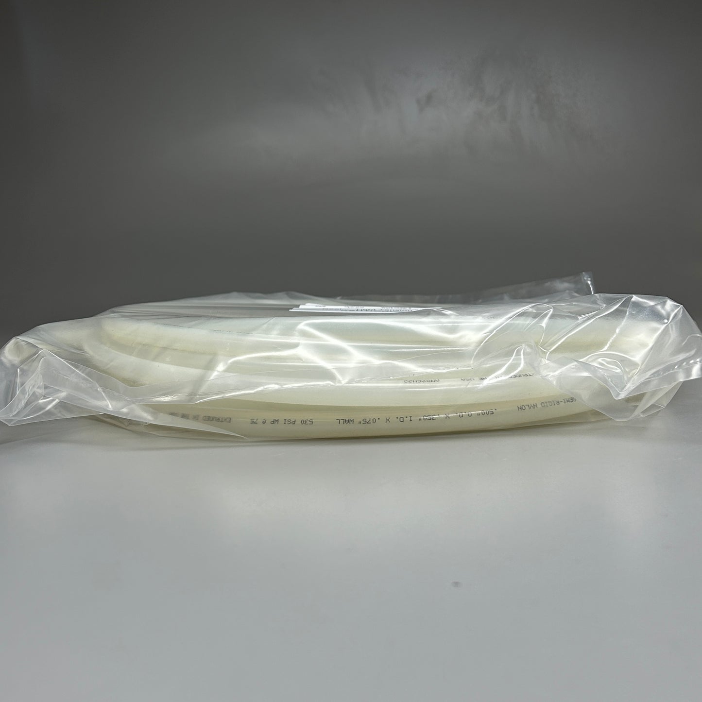 FREELIN-WADE Tubing Nylon Semi-Rigid 25 ft Natural 1E-284-10 (New)