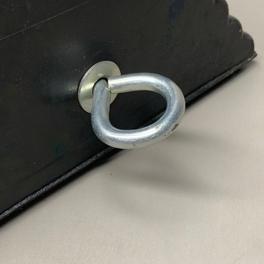 CORTINA Heavy Duty Wheel Chock Black Recycled Rubber 2048WC (New)