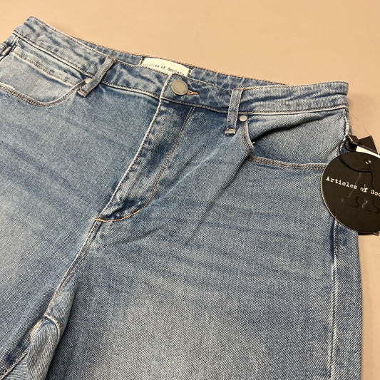 ARTICLES OF SOCIETY Orchidland Ripped Denim Jeans Women's Sz 26 Blue 4009TQ3-717 (New)