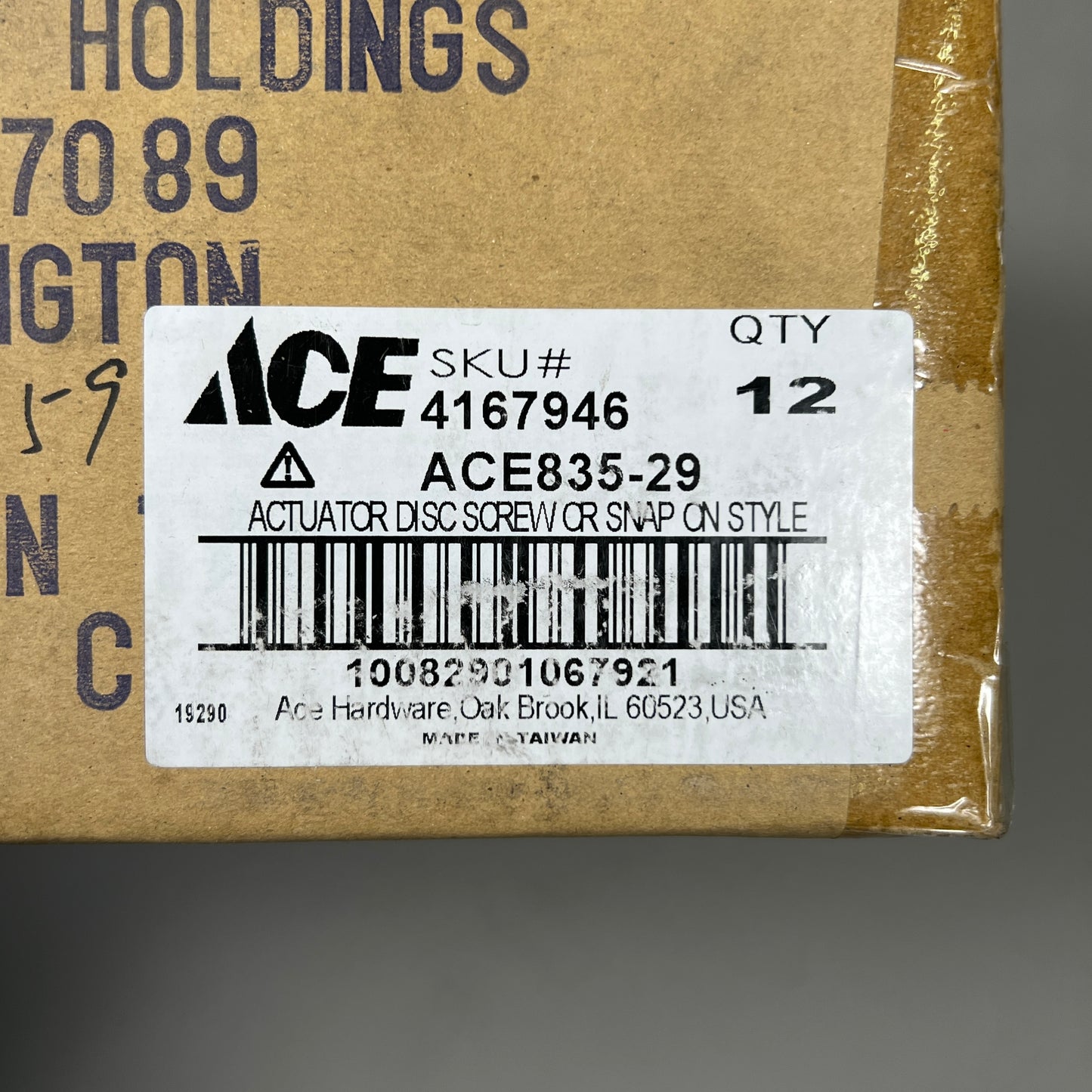 ACE 12-PACK! Actuator Disc for Toilet Flush Valve Black Brass American Standard (New)