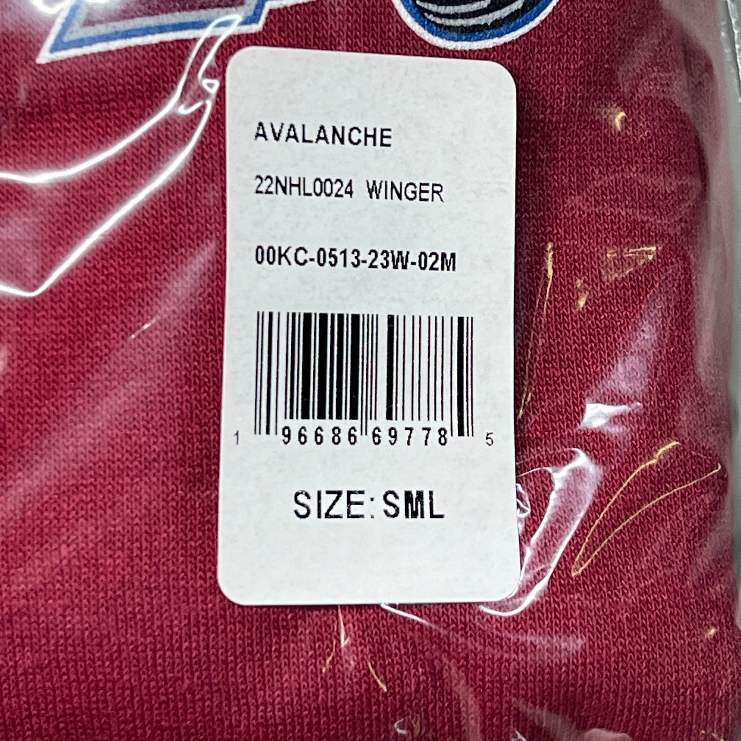 FANATICS 2022 Stanley Cup Champs Colorado Avalanche Final Hoodie Sz S Burgundy 22NHL0024 (New)