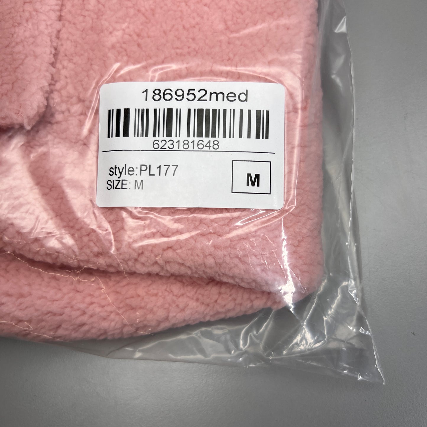 ZA@ PINK LILY Fleece Button-up Jacket Women's Sz M Mauve Pink PL177 (New)