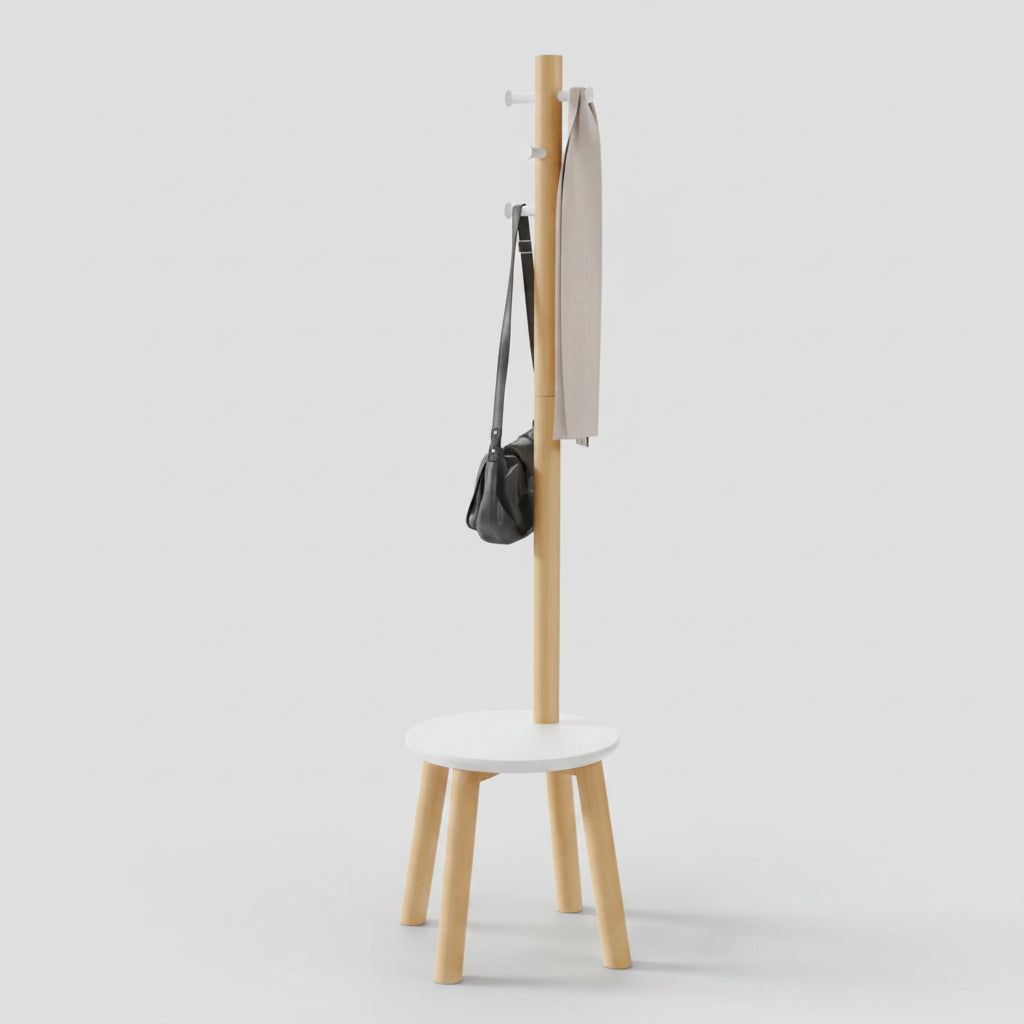 UMBRA Pillar Stool & Coat Rack By Nate Asis 65