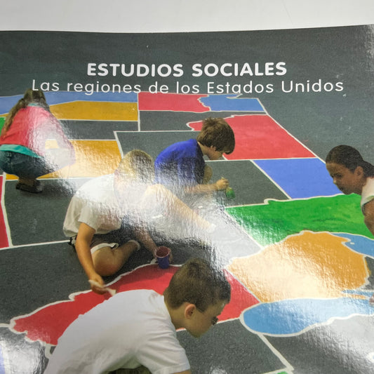 SAVVAS My World Interactive Social Studies Grade 4 Student Workbook (Spanish Edition) - Grey 90000