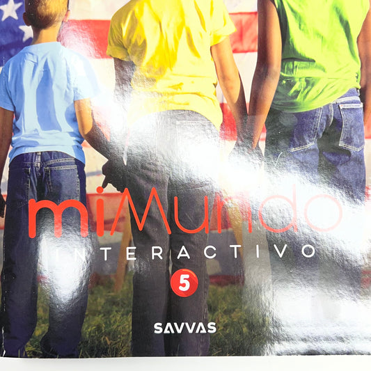 SAVVAS My World Interactive Social Studies Grade 5 Student Workbook (Spanish Edition) - Red 90000
