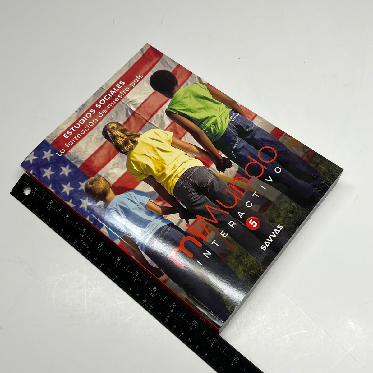 SAVVAS My World Interactive Social Studies Grade 5 Student Workbook (Spanish Edition) - Red 90000