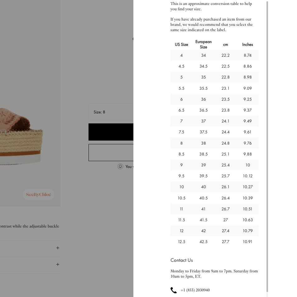 SEE BY CHLOÉ Glyn Calf Espadrille Platform Sandals Black Women's Sz 10 EU 40 SB32201A (New)