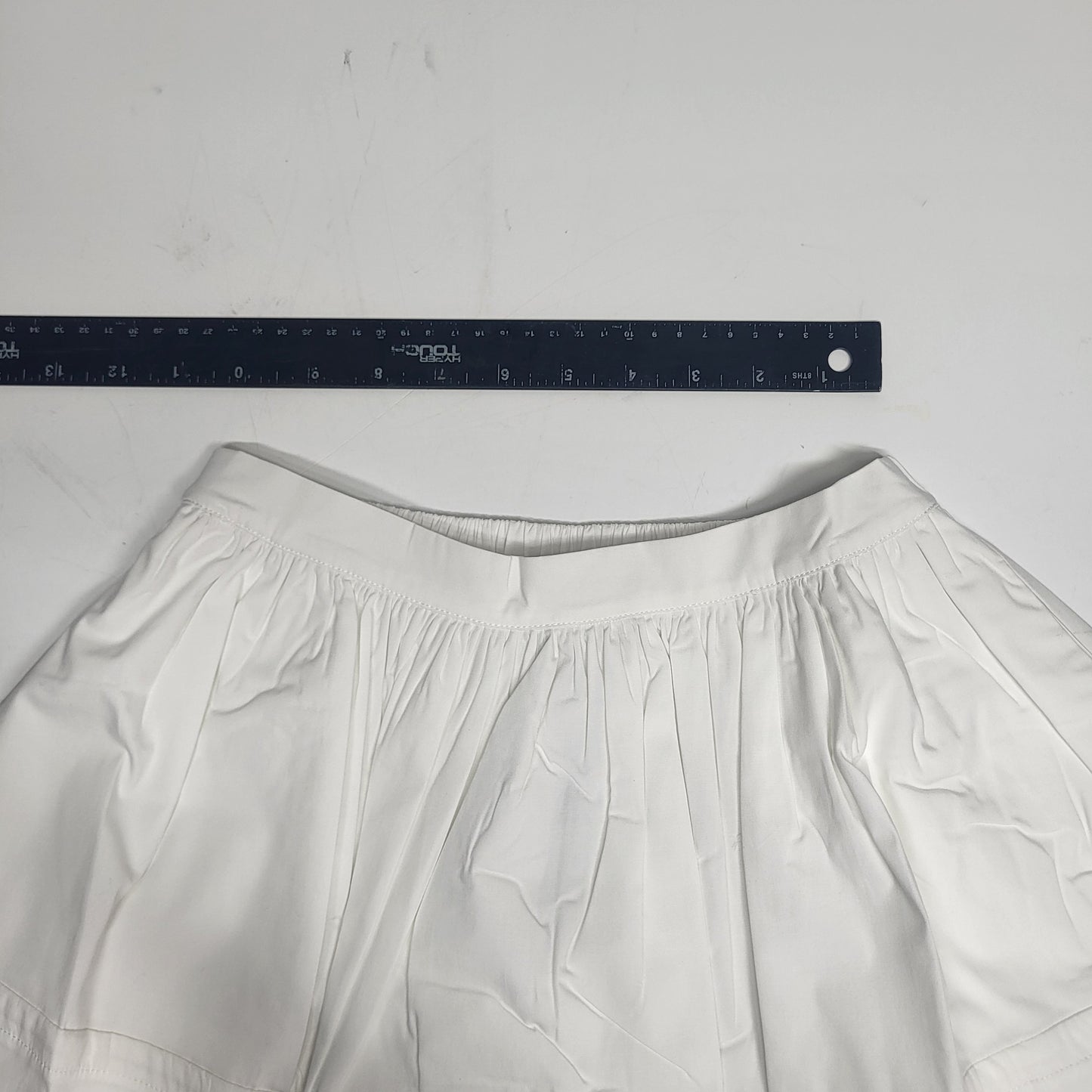 SOLID AND STRIPED The Ivy Skirt Sz XS Optic White SU26R4160SPOW