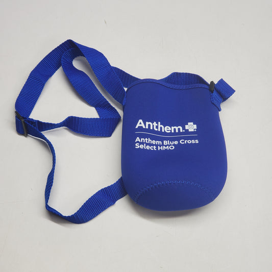 ZA@ CanDo (10 Pack) Hydration Crossbody Water Bottle Sling Bag 3"x6.5" Blue (Promotional)