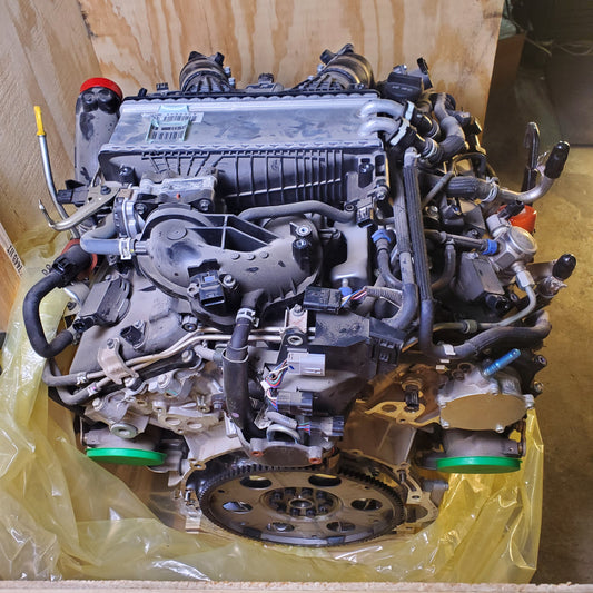 TOYOTA Tundra Engine Assembly L Flyw V35a-k83 04004-23370 (Used As-Is Turns Over)