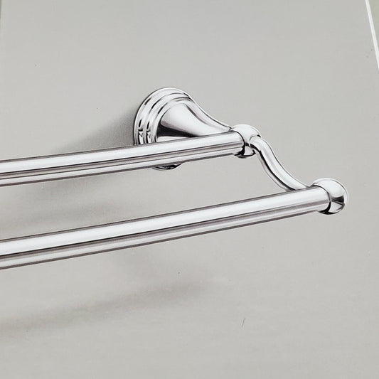 MOEN Preston Towel Bar Double Bar 24" Chrome Finish DN8422CH